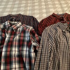 4 Men’s Casual Button Down Shirts
